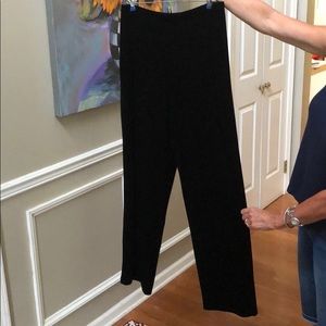 Talbots Black Holiday Velveteen Pants